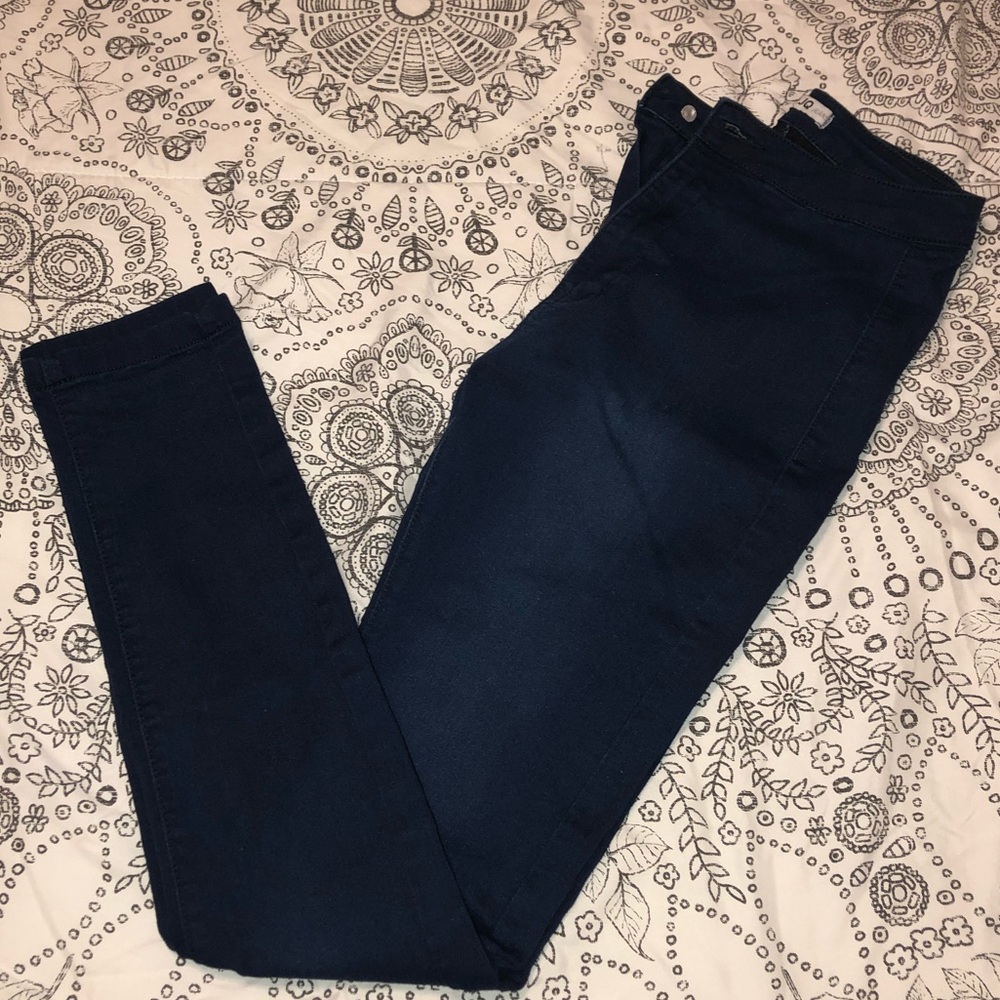 Dark wash High Waisy Jeggings👖